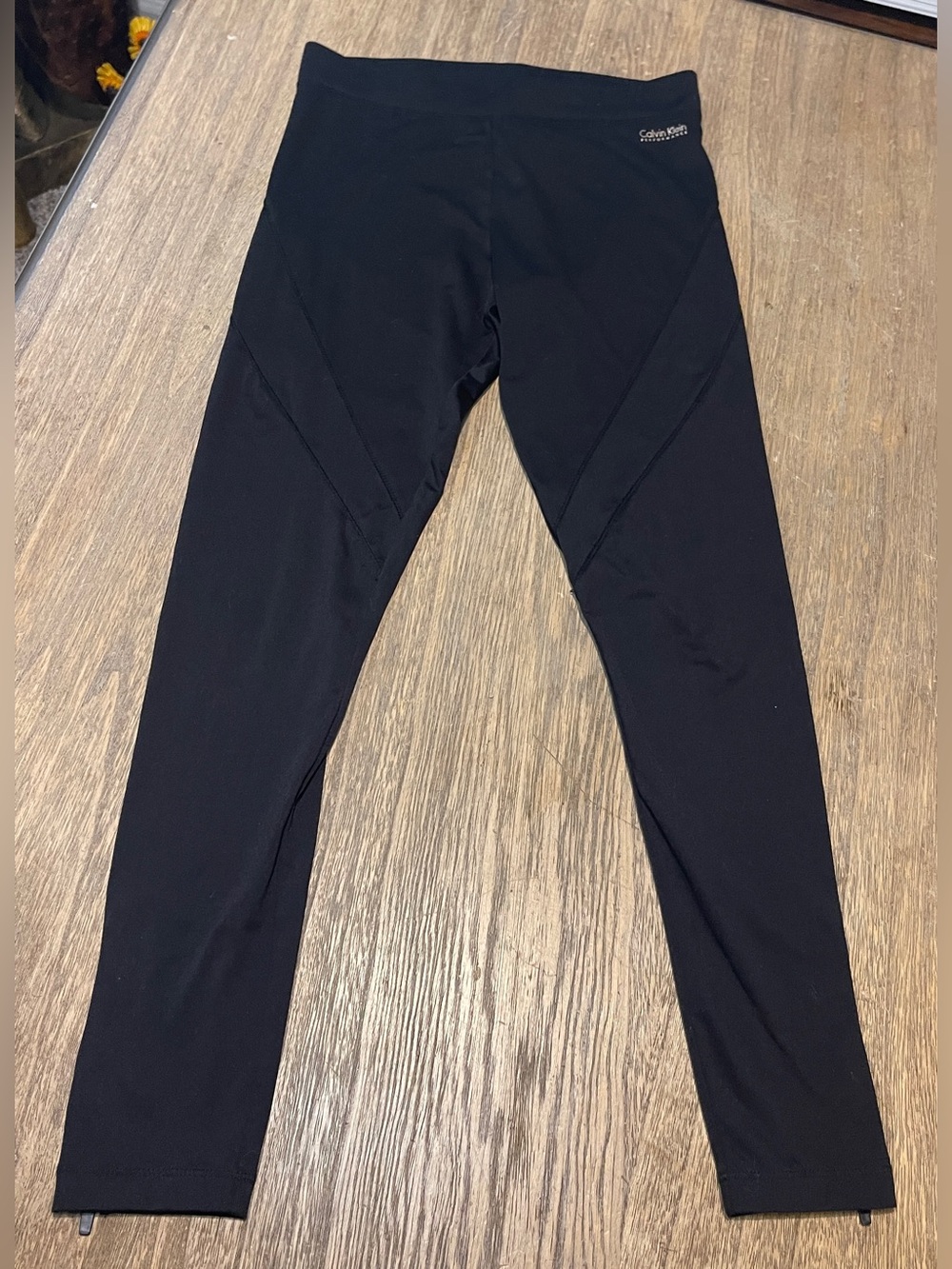 Wmn’s Calvin Klein Black' Active Leggings, Size Small